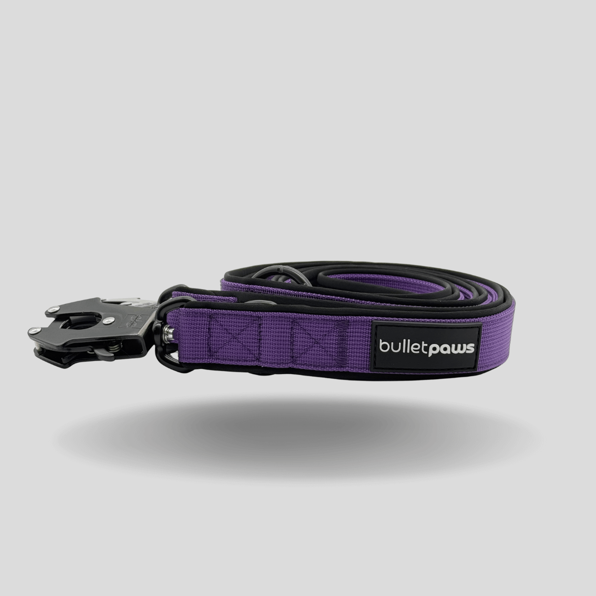 Dreifach verstellbare Hundeleine 2,2m - Lila