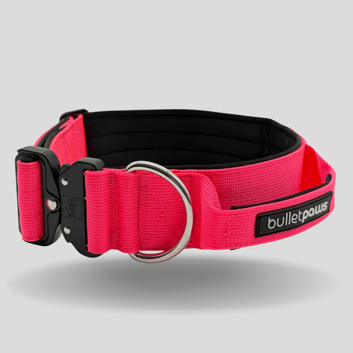 Alpha Hundehalsband® mit Griff - Pink