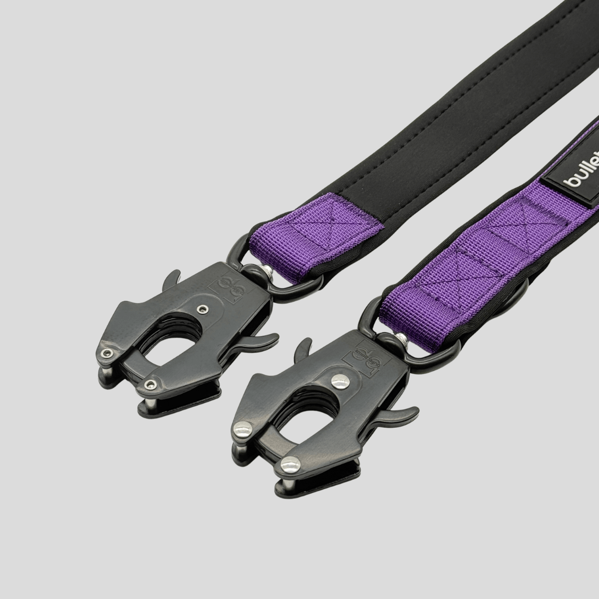 Dreifach verstellbare Hundeleine 2,2m - Lila