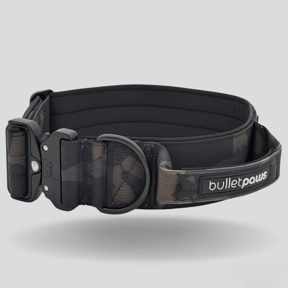 Alpha Hundehalsband® mit Griff - Camouflage - BulletPaws